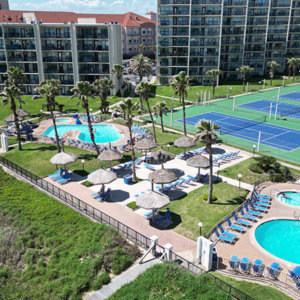 Resort like super direct beachfront & heated pool (Saida Towers II #104)
